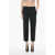 Dondup Stretch Fabric Meli Cropped Fit Pants Black