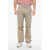 Givenchy Front-Pleated Pants With Cut Out Detailing Beige