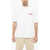 BLUEMARBLE Solid Color Crew-Neck T-Shirt With Breast Pocket White