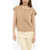 Woolrich Cotton Popeline Blouse With Laces Beige