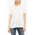 Woolrich Doble Layered Mixed Crew-Neck T-Shirt White