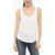 Woolrich Solid Color Cotton Tank Top White
