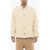 AIREI Solid Color Lightweight Cotton Overshirt Beige