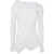 Alberta Ferretti ALBERTA FERRETTI POPLIN CRSOSSED SHIRT CLOTHING WHITE
