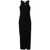 MSGM MSGM Ribbed dress with applications BLACK