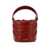 Alexander McQueen ALEXANDER MCQUEEN "The Rise" bucket bag RED