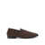 Seboy's Seboy'S Suede Leather Slip-On Loafers BROWN