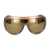 Blumarine Blumarine Sunglasses POLISHED MIRRORED GOLD