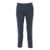 PT01 Blu slim trousers Multicolor
