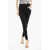 Woolrich Cotton Summer Leggings With Side-Mesh Black
