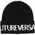 Versace Jeans Couture Beanie Hat With Logo BLACK