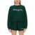 SPORTY&RICH Sweatshirt With Logo GREEN