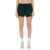 SPORTY&RICH Shorts With Logo GREEN