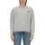 MAISON KITSUNÉ Sweatshirt With Logo Embroidery GREY