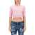 DSQUARED2 Cropped Shirt PINK