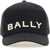 Bally Baseball Hat With Logo BLACK