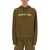 HELMUT LANG Sweatshirt With Logo MILITARY GREEN