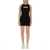 Off-White Mini Dress With Logo BLACK