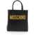 Moschino Hand Bag With Logo BLACK