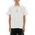 Alexander McQueen T-Shirt With Embroidered Logo WHITE