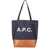 A.P.C. Axel" Tote Bag BROWN