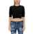 DSQUARED2 Cropped Shirt BLACK