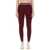 Golden Goose Leggings With Logo BORDEAUX