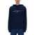 MSGM Sweatshirt With Cursive Logo BLUE