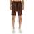 Tom Ford Silk Bermuda Shorts BROWN