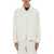 MM6 Maison Margiela Distressed Cotton Canvas Jacket IVORY