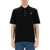 PS by Paul Smith Polo Shirt With Zebra Patch BLACK