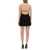 Dolce & Gabbana Short Dress With Neckline On Back BLACK