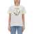 MOSCHINO JEANS T-Shirt With Logo WHITE