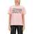 MOSCHINO JEANS T-Shirt With Logo PINK