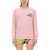 MOSCHINO JEANS Sweatshirt With Logo PINK