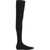 Dolce & Gabbana Stretch Jersey "Cuissard" Boot BLACK