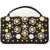 Moschino Leather Shoulder Bag BLACK