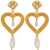 Moschino Earrings "Heart" MULTICOLOUR