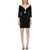 Moschino Crepe House Symbols Dress !? BLACK