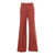 Max Mara Weekend Sonale red trousers Brown