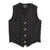 Balmain Black vest with logo Black  