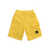 C.P. Company Kids Yellow fleece shorts Yellow