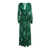 Ermanno Scervino Foresta long dress Green
