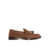 Doucal's Brown leather loafer Brown