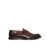 Doucal's Brown leather loafer Brown