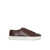 Doucal's Brown leather sneakers Brown