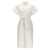 Ralph Lauren Logo embroidery chemisier dress White