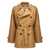 Burberry Double-breasted short trench coat Beige