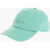 OBJECTS IV LIFE Solid Color Cap With Embossed Logo Green