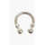 Jil Sander Piercing- Shaped Silver Ring Silver